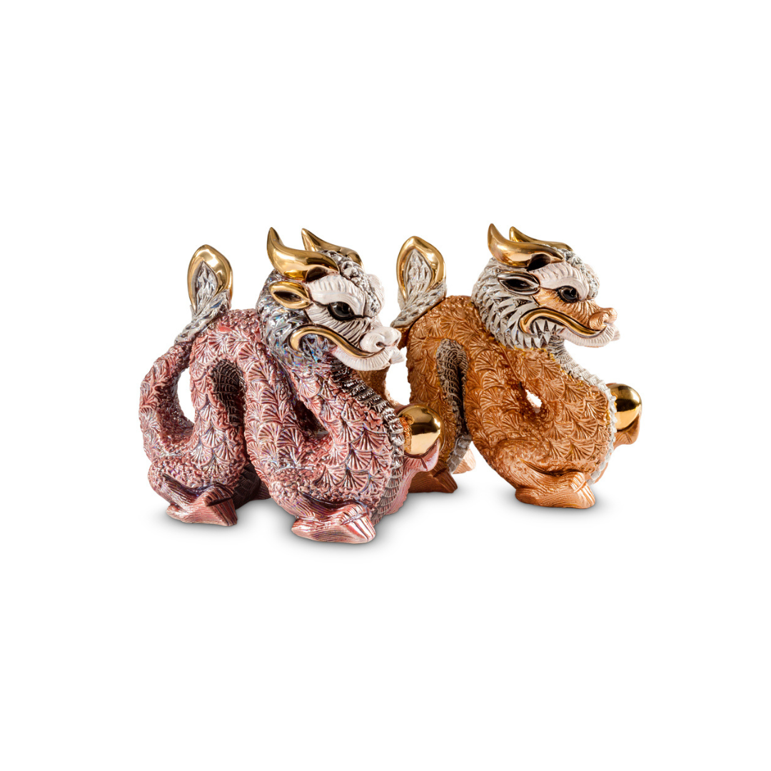 Figurine “Copper Chinese Dragon”