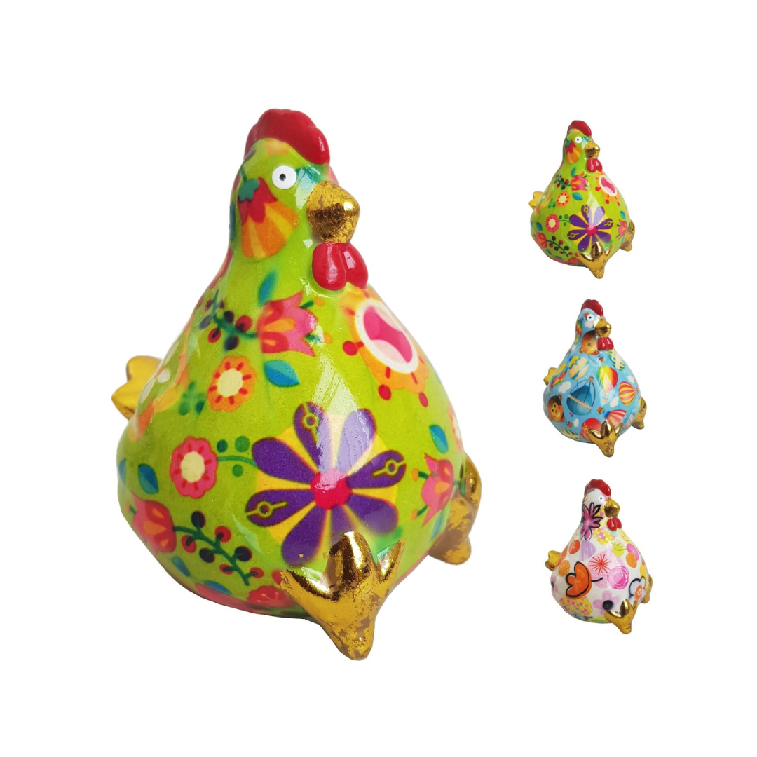 Tirelire "Poule Claire Summertime"