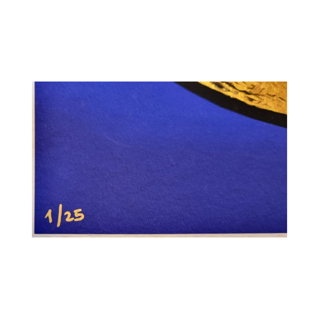 Tableau “Sphynx (Bleu K)”