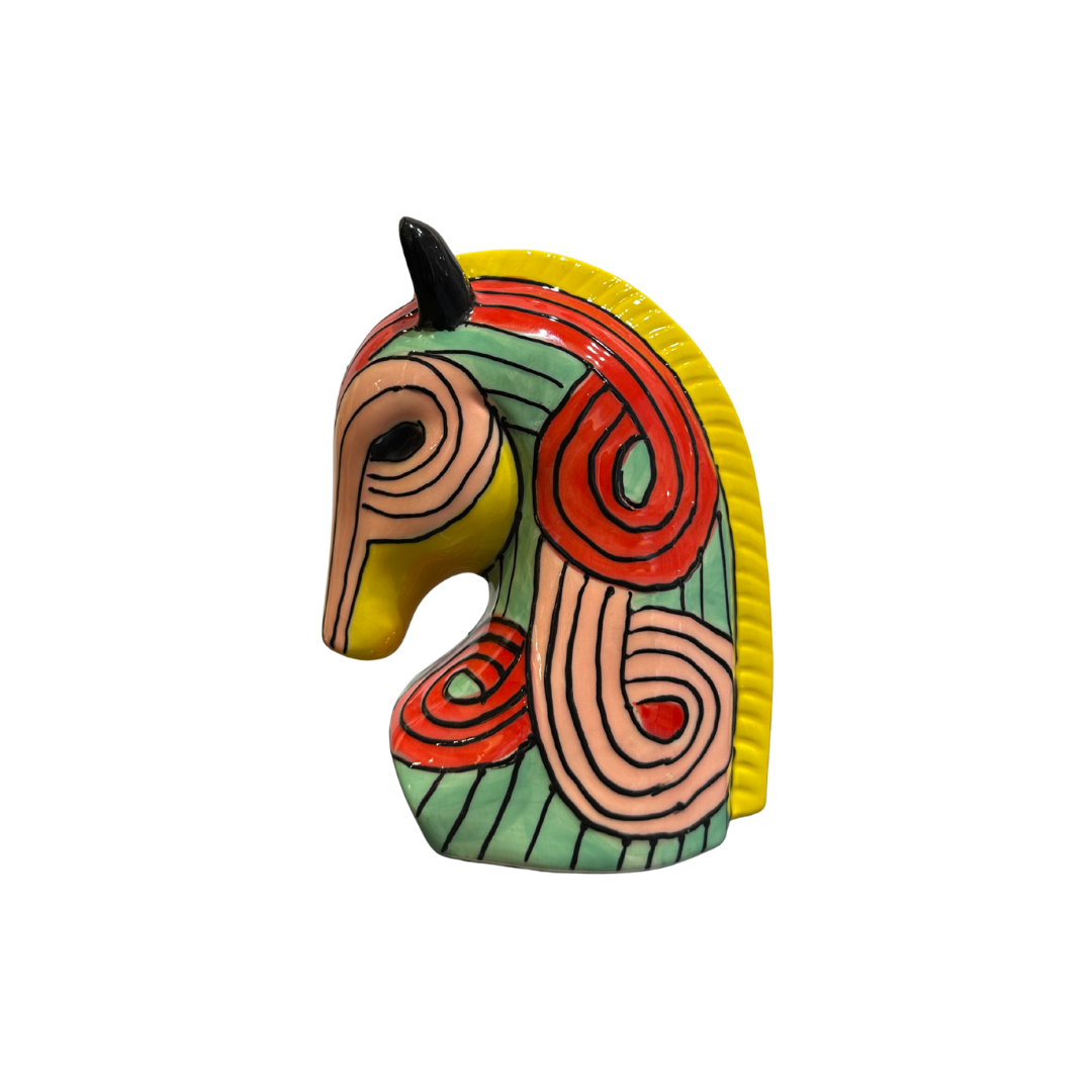 Statuette "Tête de Cheval Abstraite"