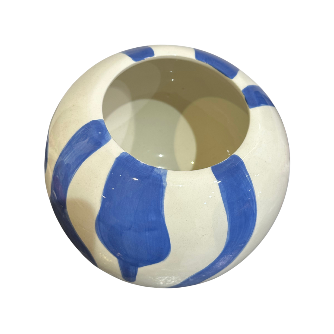 Vase "Motifs Bleus"
