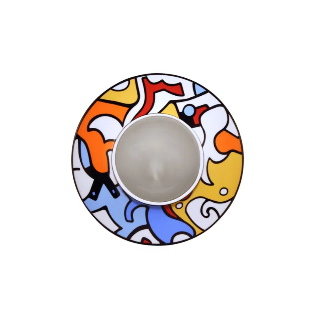 Vase en porcelaine “Pop Art Fusion”