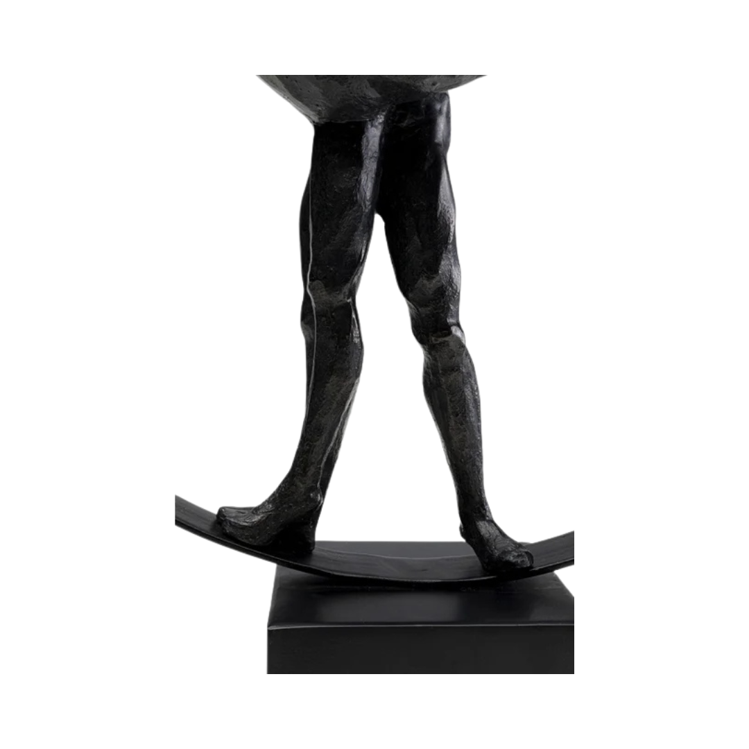 Sculpture "Couple de Danseurs en Cercle"