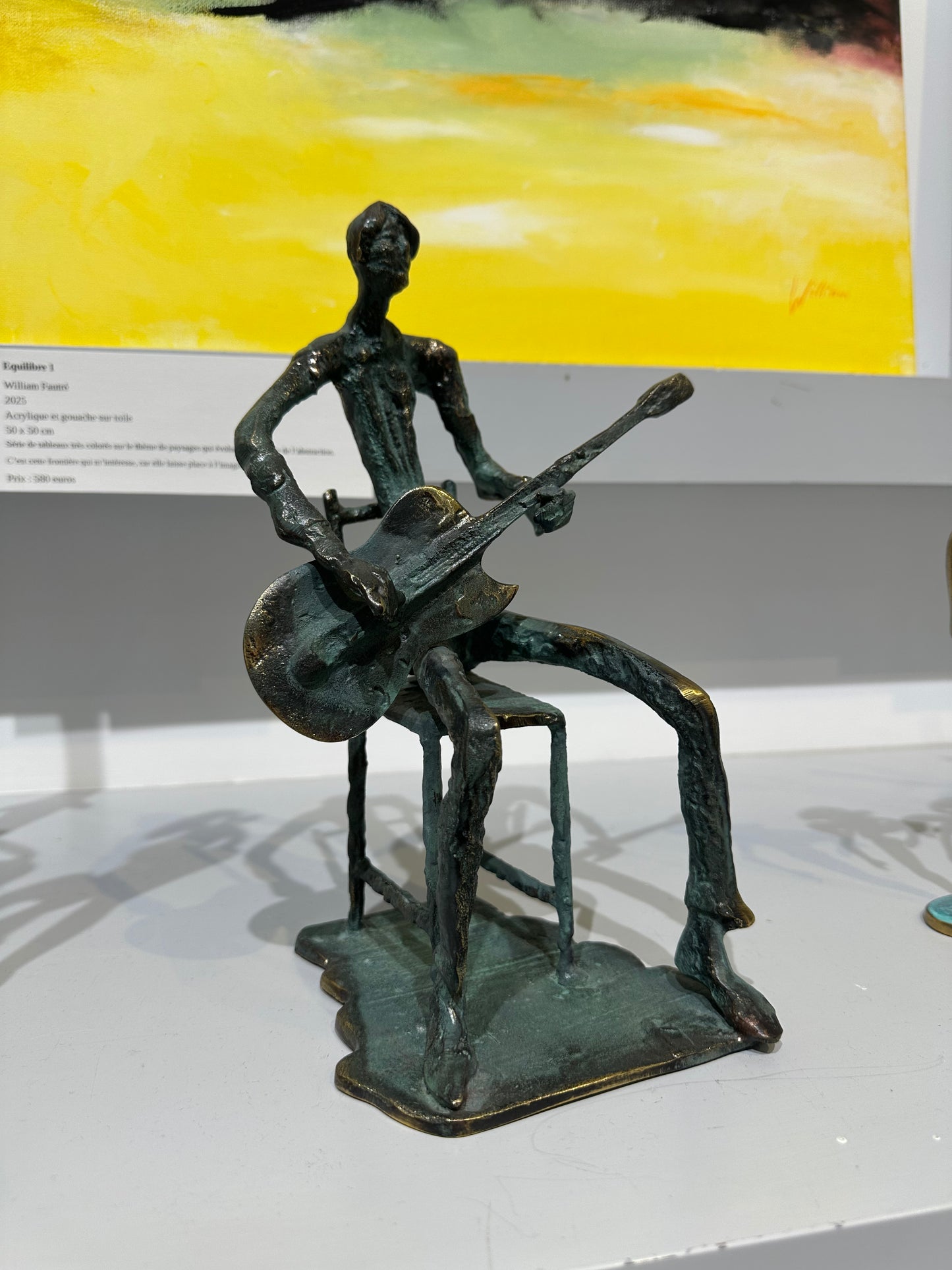 Sculpture "Le Guitariste"