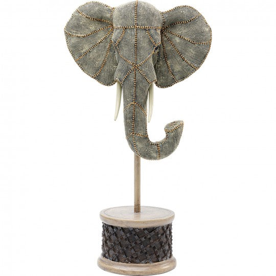 Tête Éléphant Perle