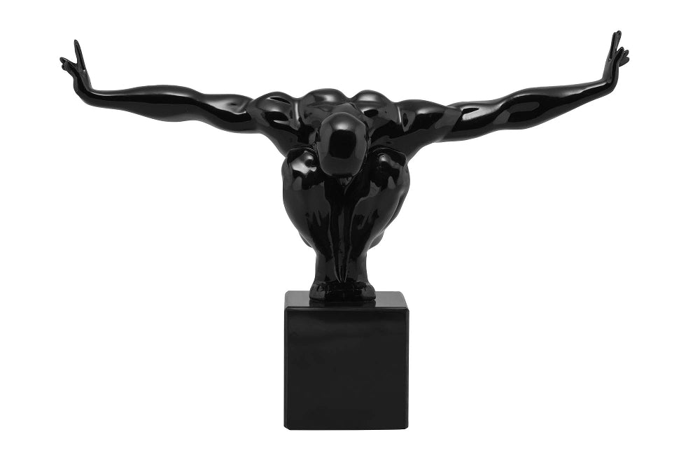 Déco Plongeur des falaises noir