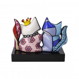 Figurine Chats Soul Mates Romero Britto