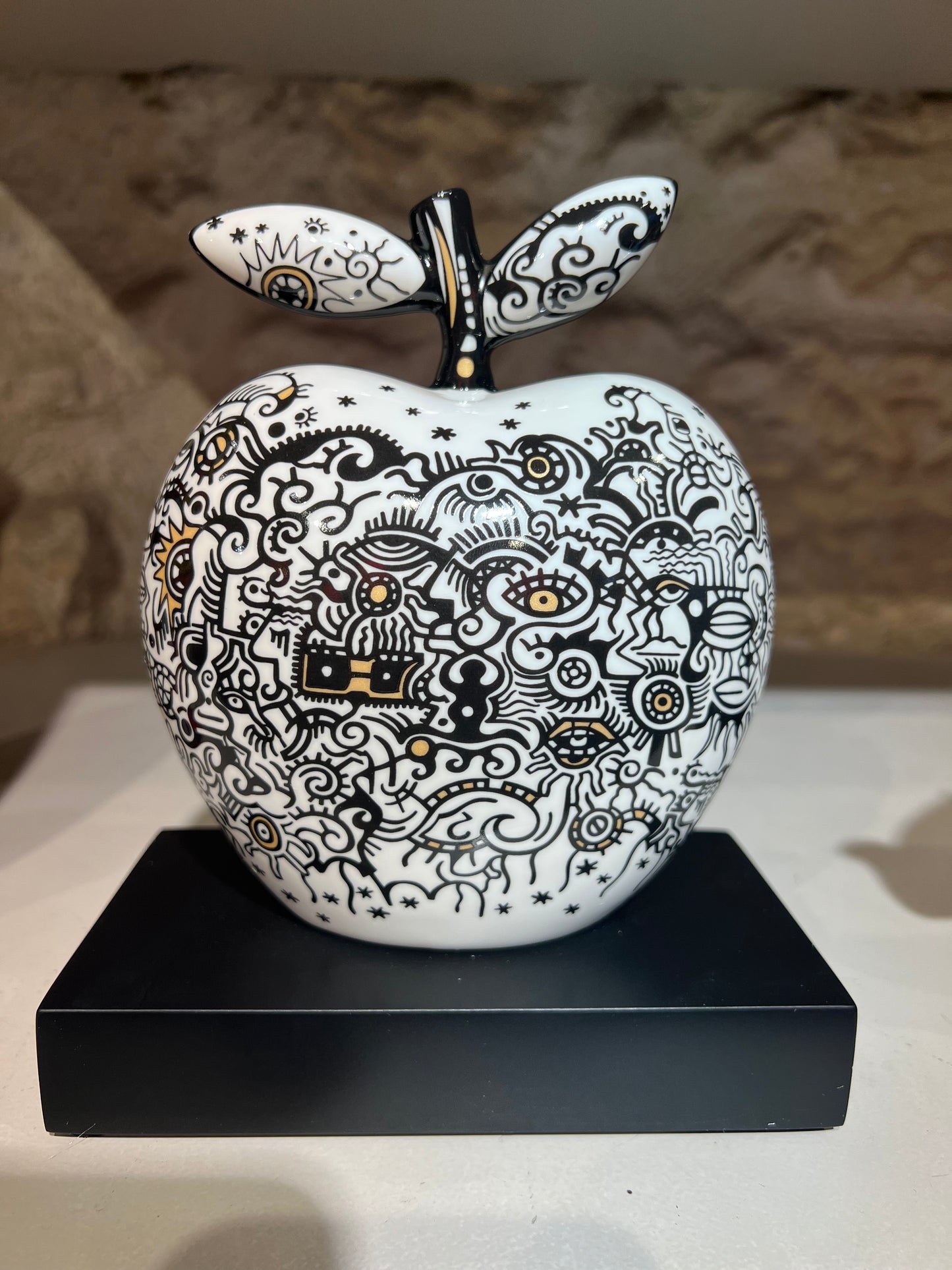 Statuette Pomme « Together/Two In One »