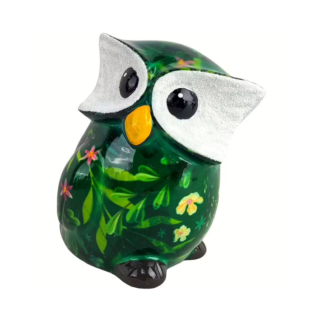 Tirelire "Chouette Otti Deep in the Jungle"