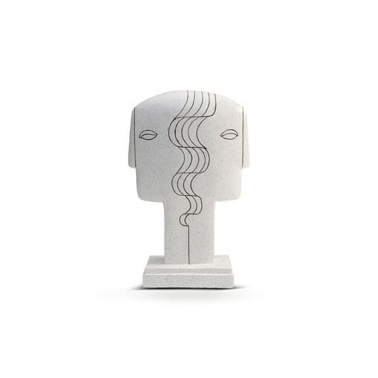 Sculpture "Symmetric Face"
