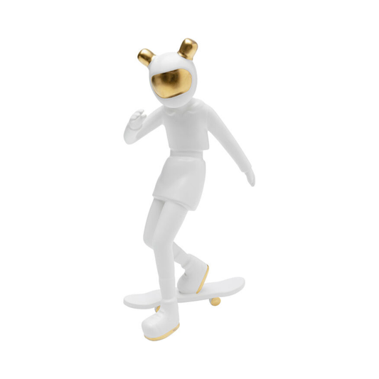 Sculpture "Skating Astronaut"