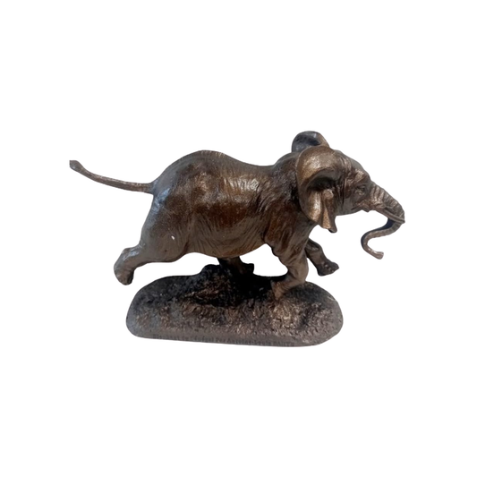 Statuette "Éléphant du Sénégal"