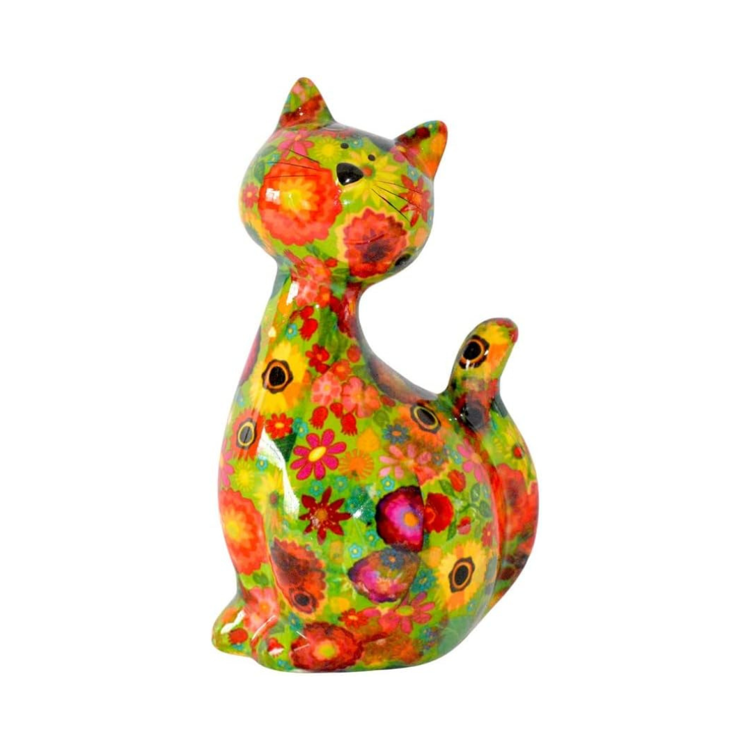 Tirelire "Chat Caramel Sunny Garden"