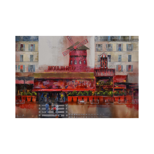 Tableau “Moulin Rouge”