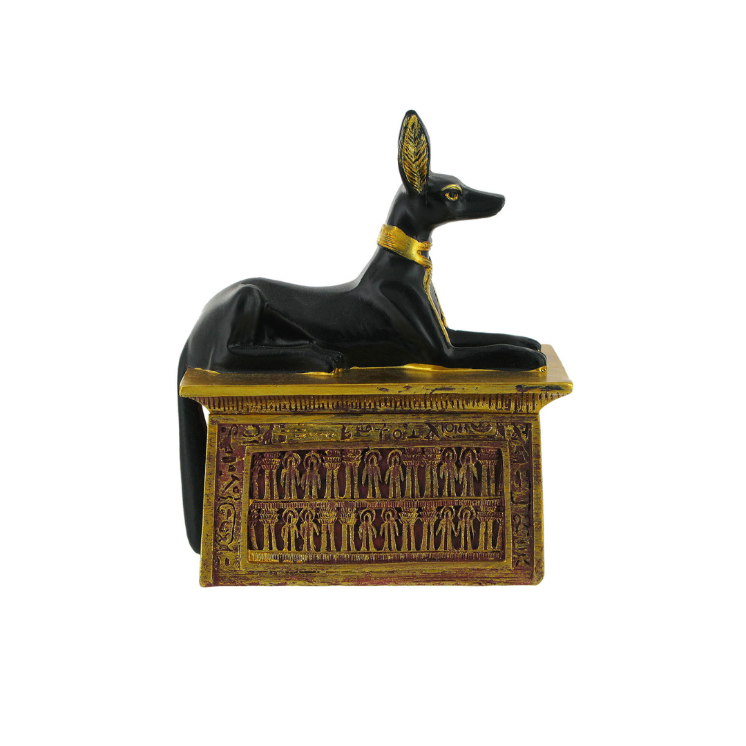 Statuette d’Anubis sur Socle