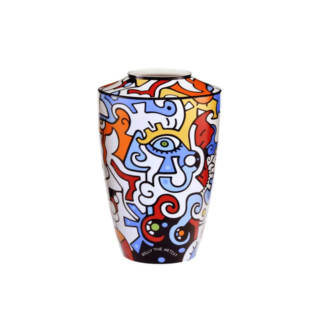 Vase en porcelaine “Pop Art Fusion”