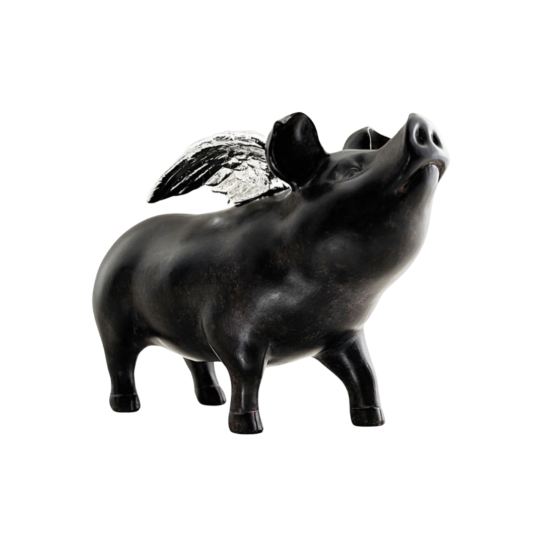 Tirelire "Cochon Rockstar"