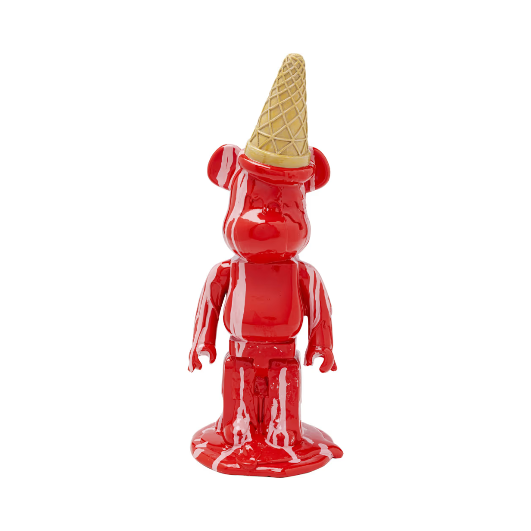 Sculpture "Gelato Bear" – Ours Glace Rouge