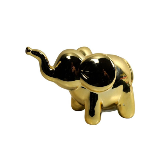 Tirelire "Éléphant Jim Doré"