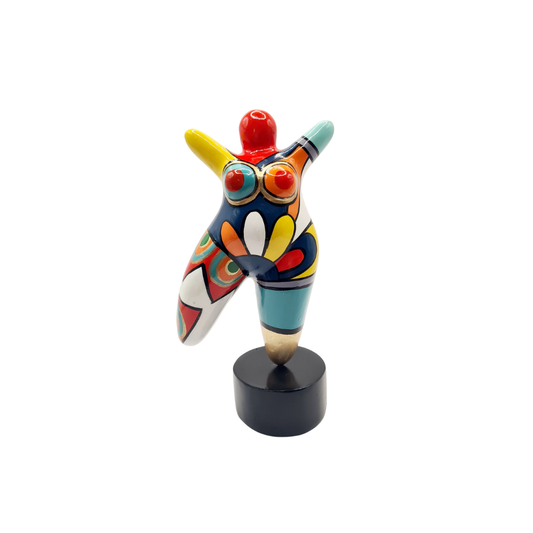 Sculpture "Nana Danseuse Rouge"