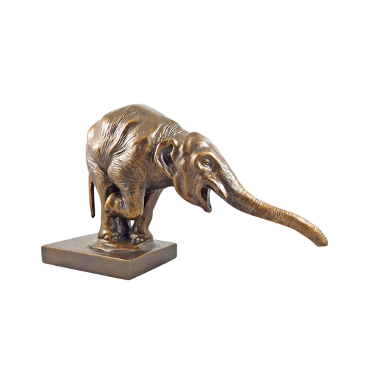 Sculpture Éléphant Suppliant