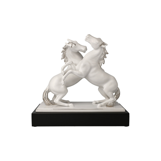 Sculpture “Chevaux – Artiste et Alegria”