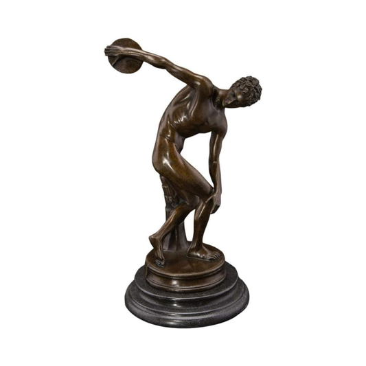 Sculpture “Homme au Disque”
