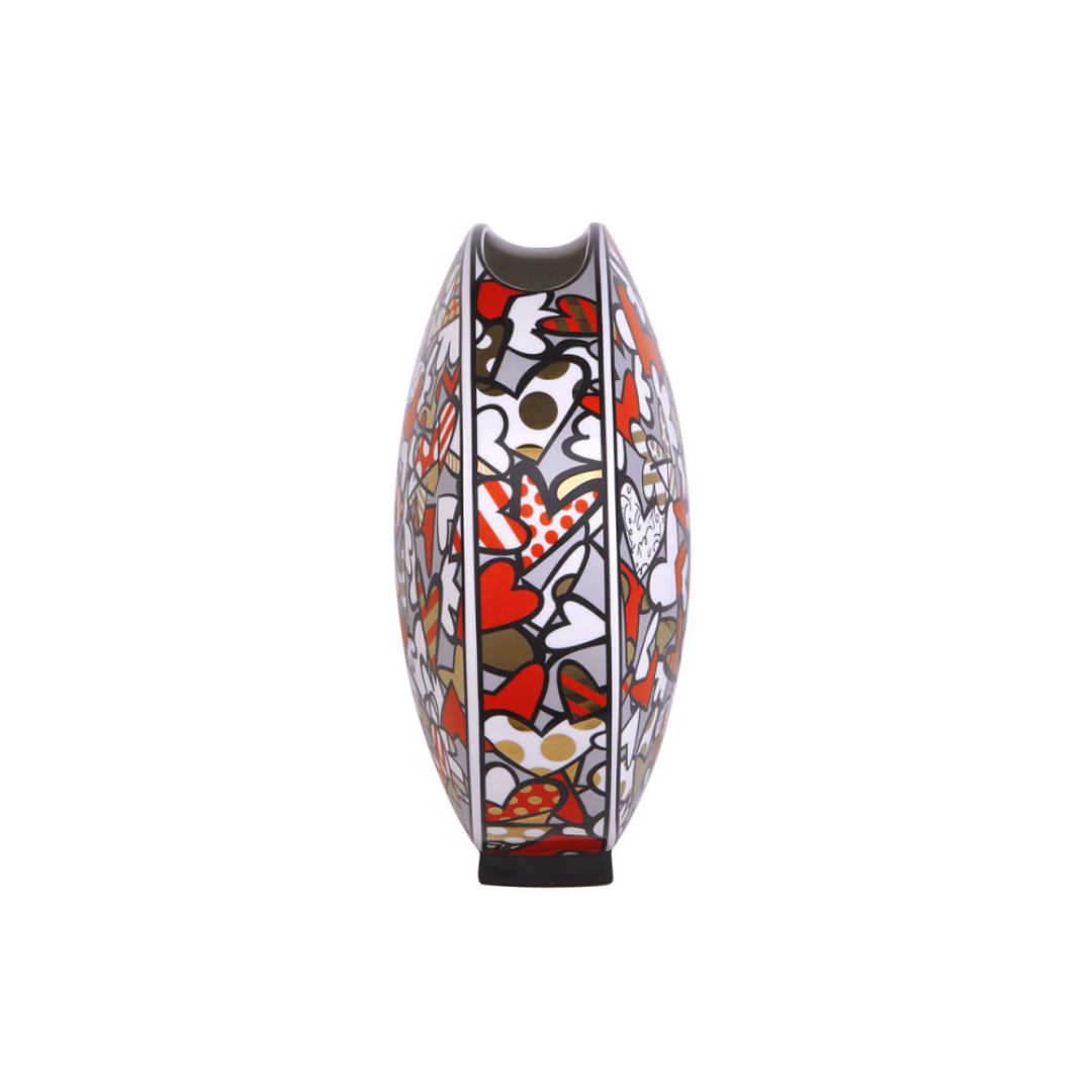 Vase "Golden All We Need Is Love"