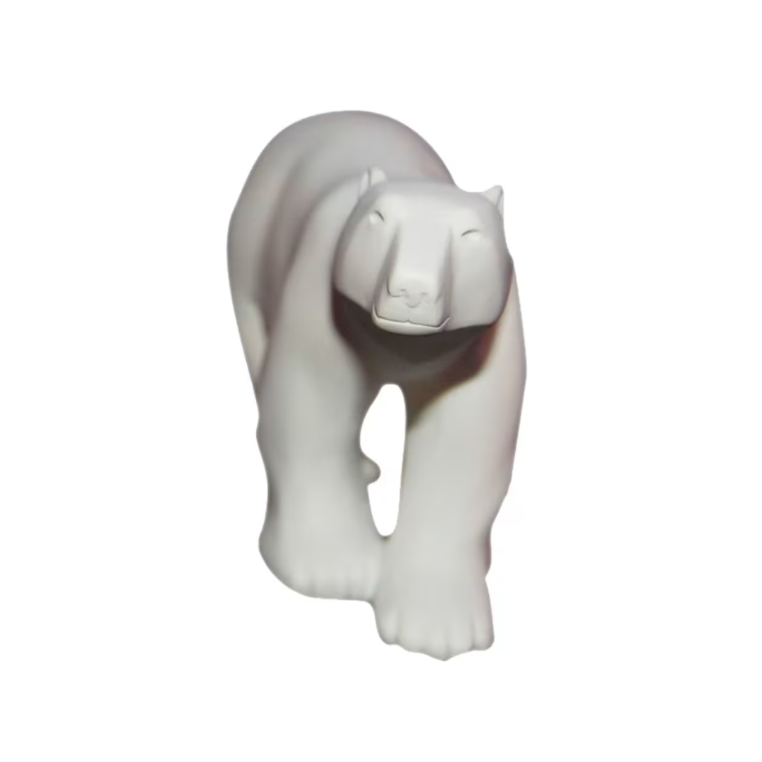 Sculpture Ours Blanc | La Grande