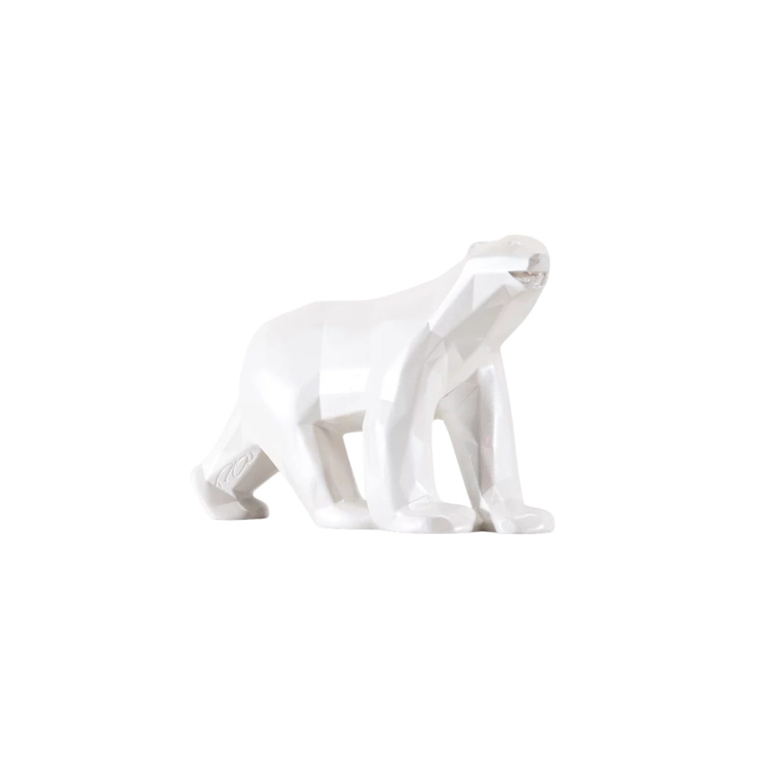 Sculpture “Ours Pompon Pearly”