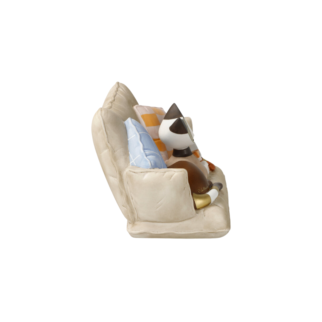 Figurine Chat "La Maman et Minni"