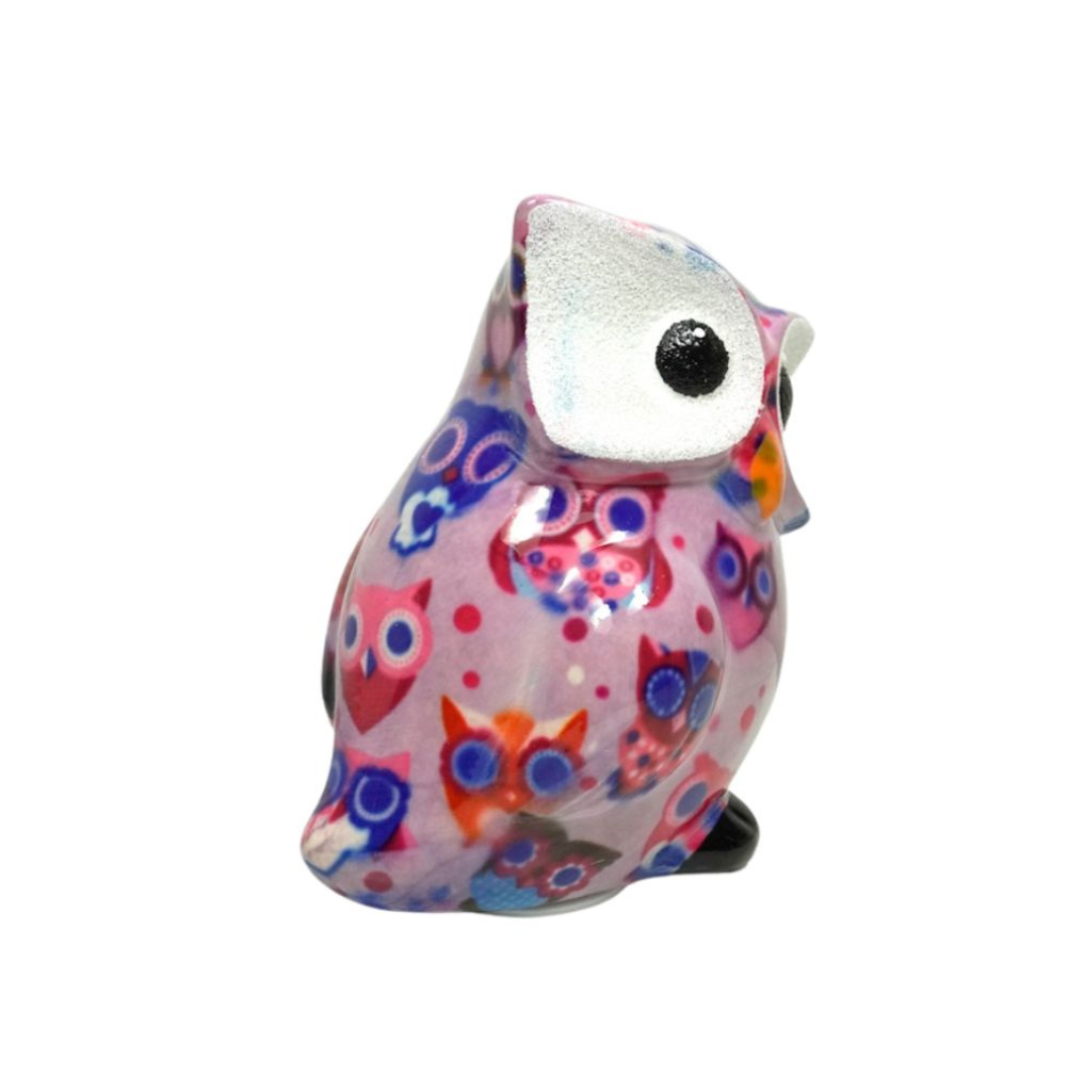 Tirelire "Chouette Otti Rose"