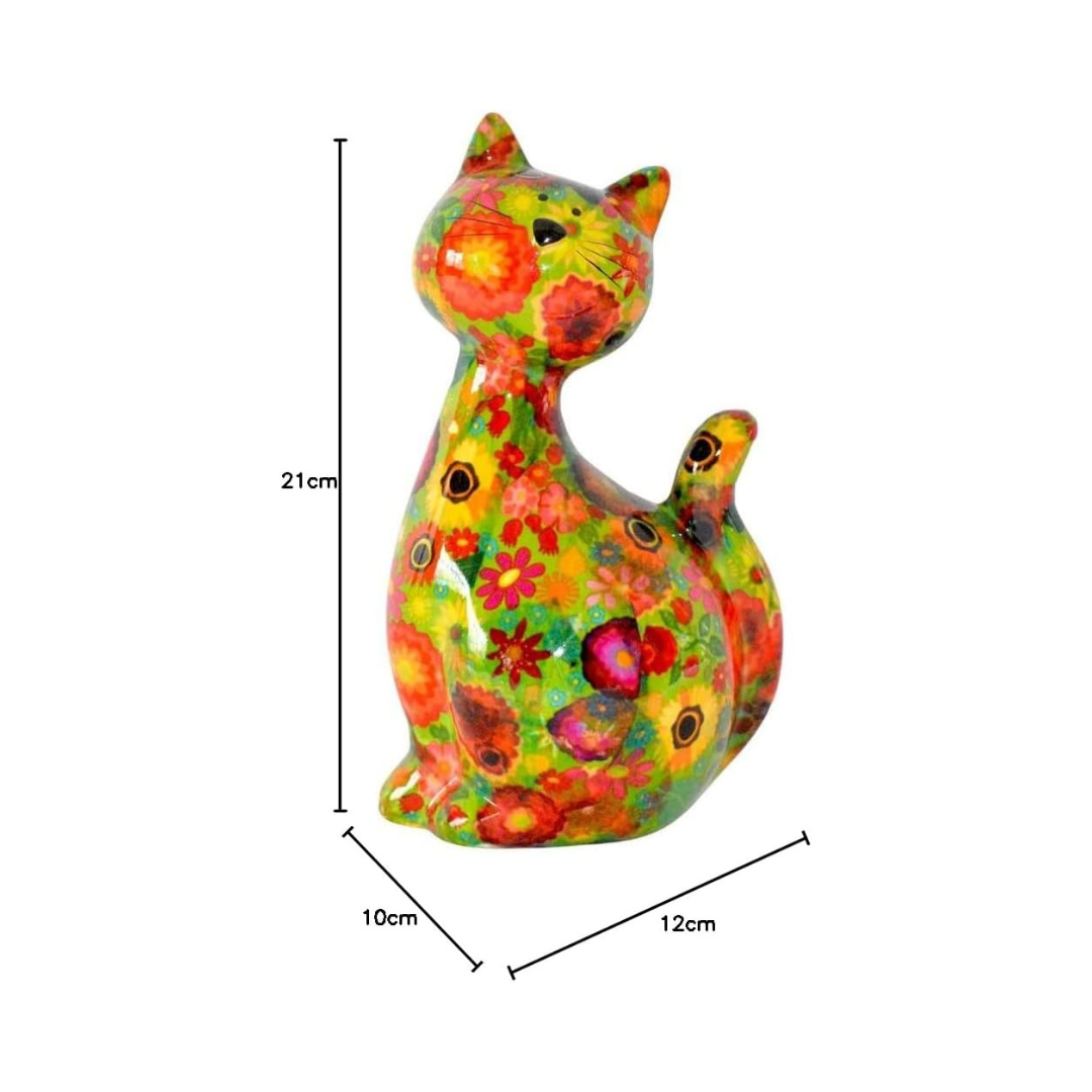 Tirelire "Chat Caramel Sunny Garden"