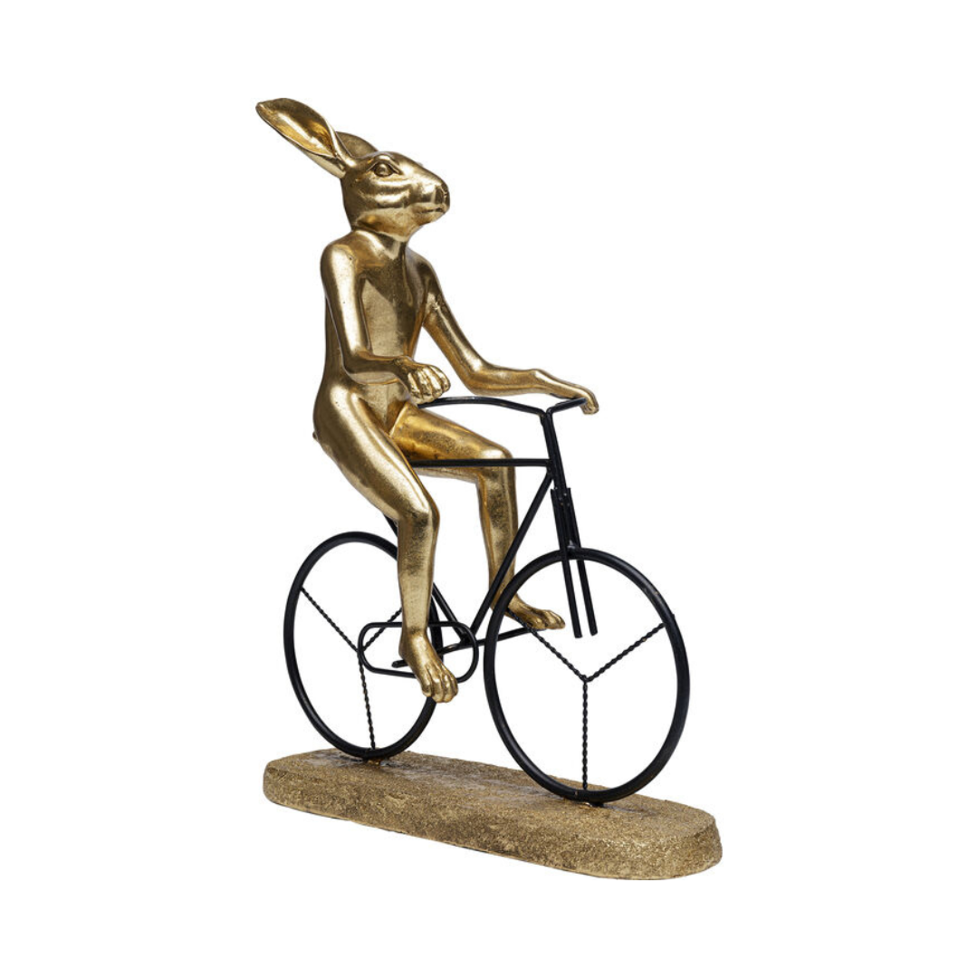 Sculpture "Lapin Cycliste"