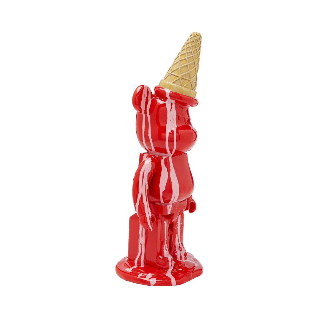 Sculpture "Gelato Bear" – Ours Glace Rouge