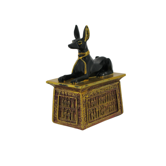 Statuette d’Anubis sur Socle
