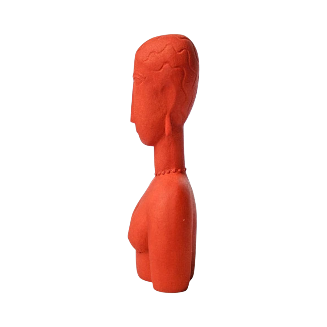 Sculpture “Buste Rouge”