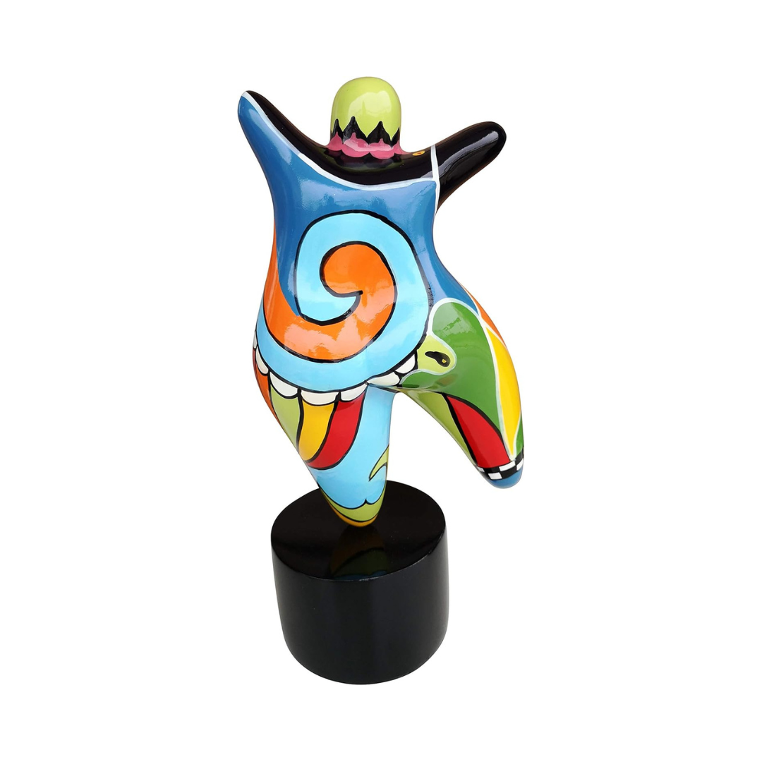 Sculpture "Nana Danseuse Colorée"