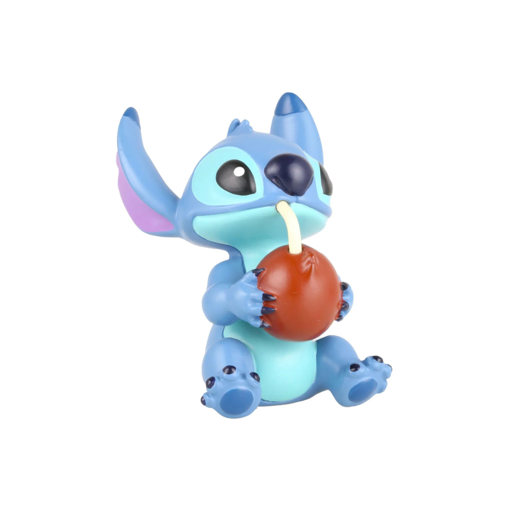 Figurine "Stitch avec une Noix de Coco"