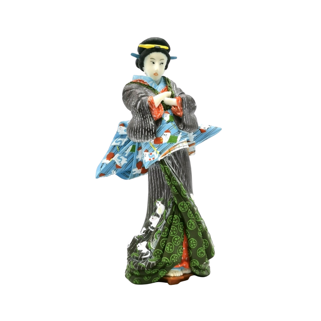 Statuette Femme Japonaise en Kimono