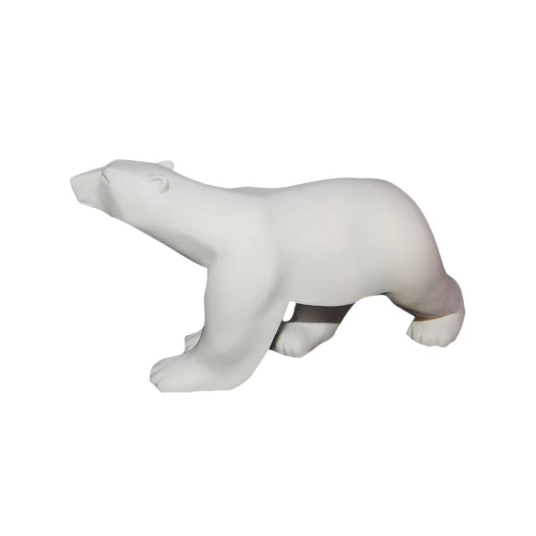 Sculpture Ours Blanc | La Grande