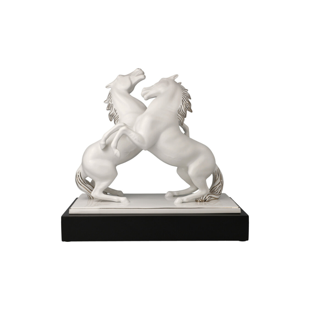 Sculpture “Chevaux – Artiste et Alegria”