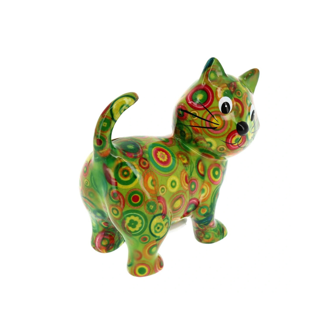 Tirelire "Chat Kiki Flower Power"