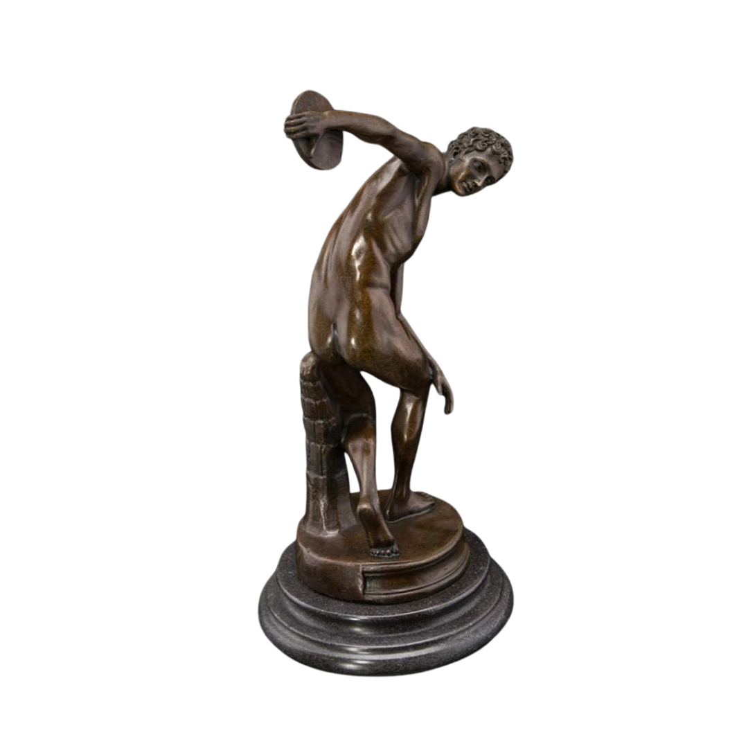 Sculpture “Homme au Disque”