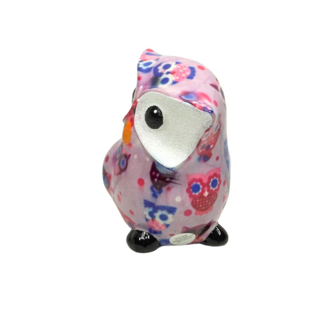 Tirelire "Chouette Otti Rose"