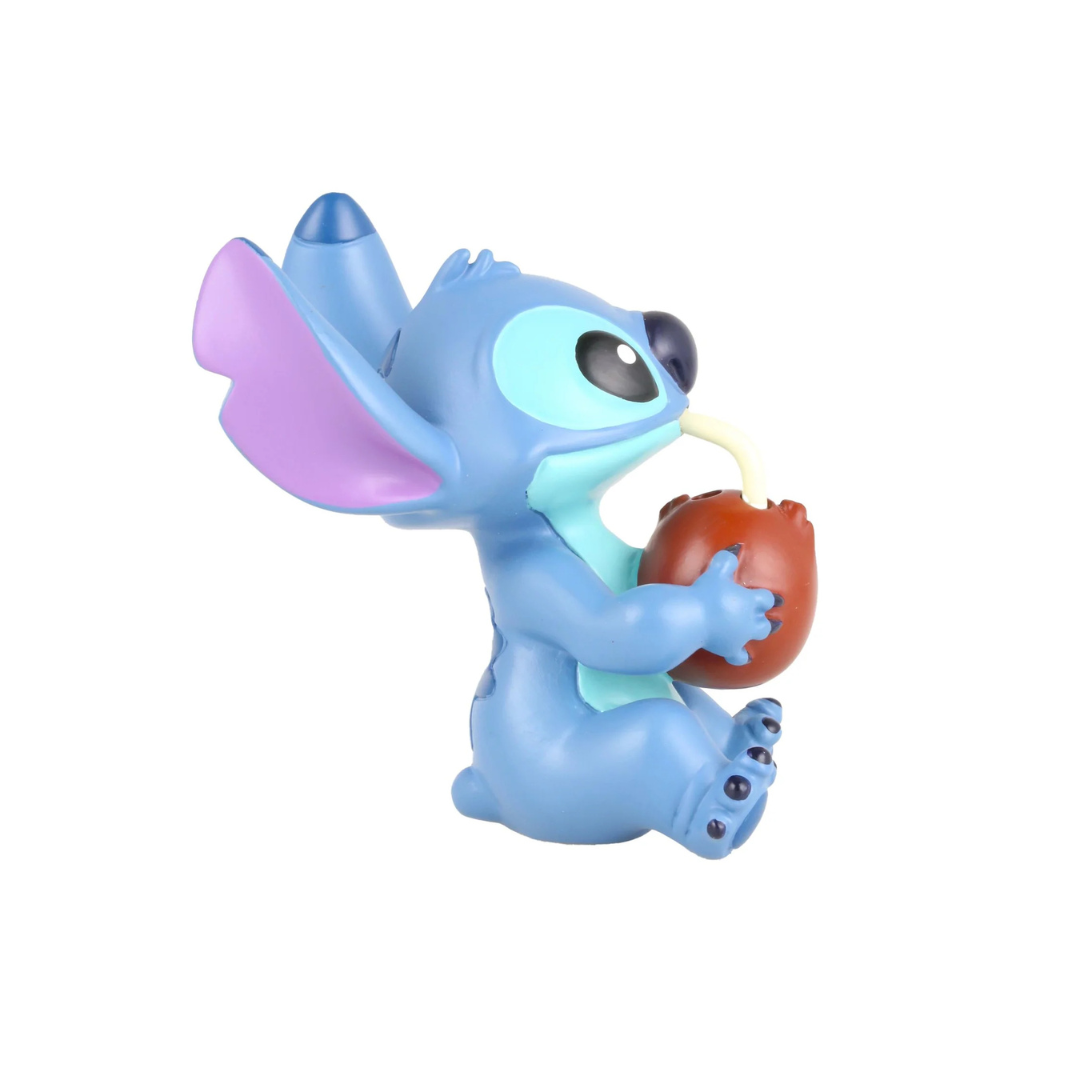 Figurine "Stitch avec une Noix de Coco"