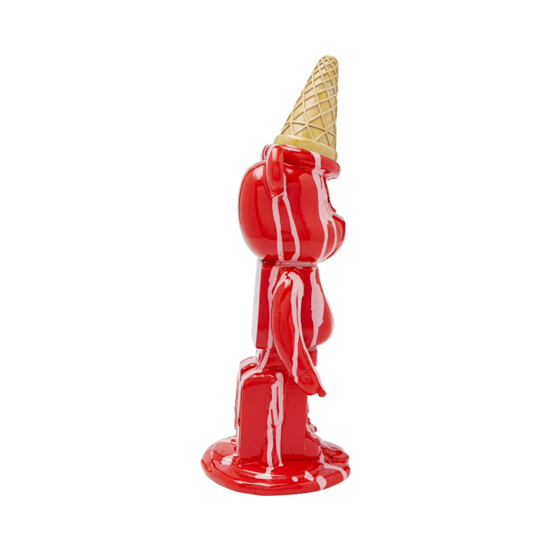 Sculpture "Gelato Bear" – Ours Glace Rouge