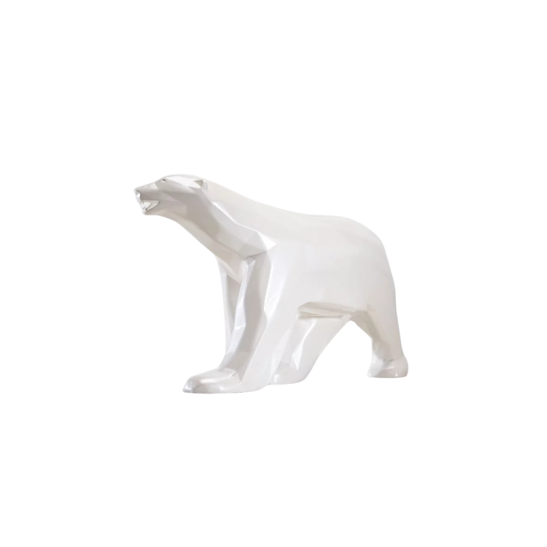 Sculpture “Ours Pompon Pearly”