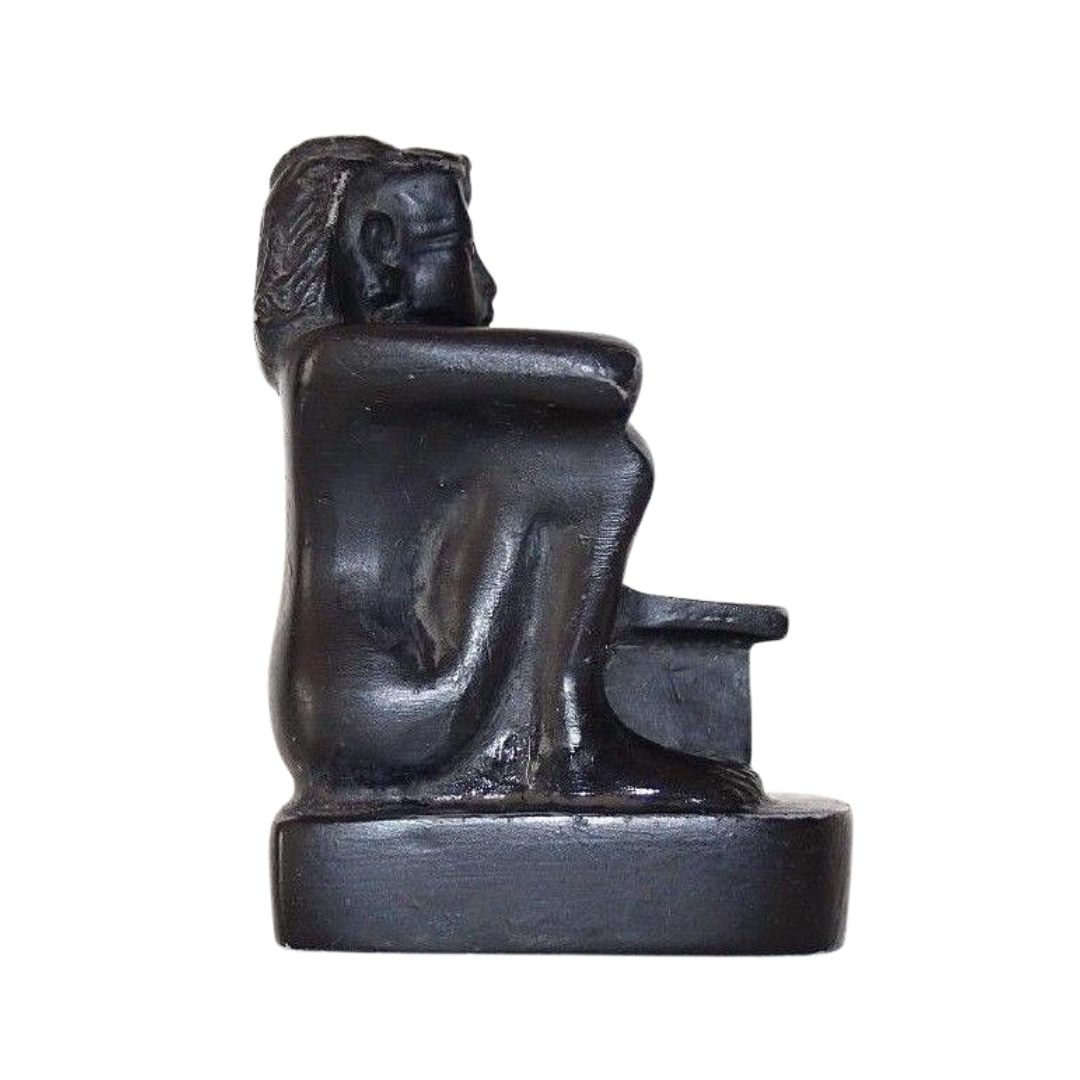 Statuette égyptienne noire