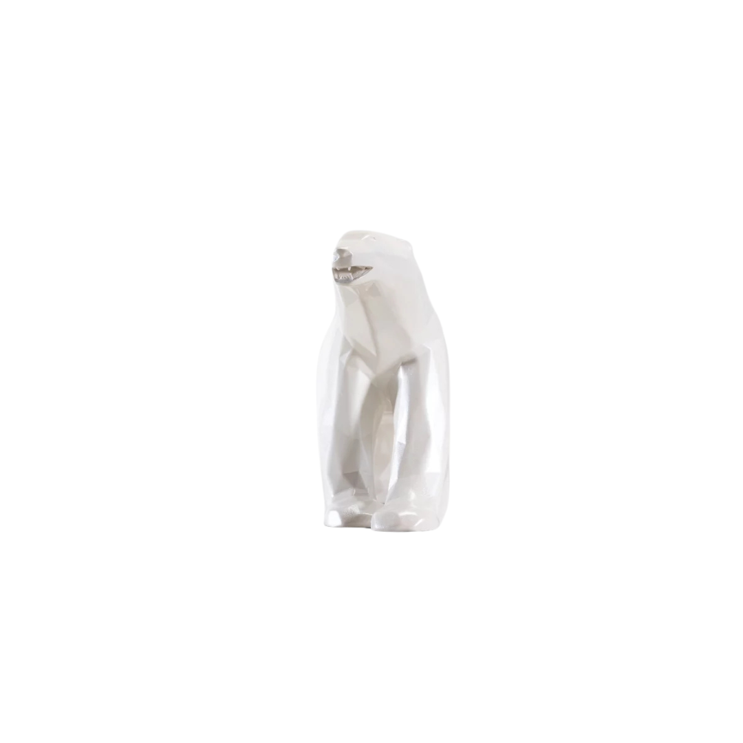 Sculpture “Ours Pompon Pearly”
